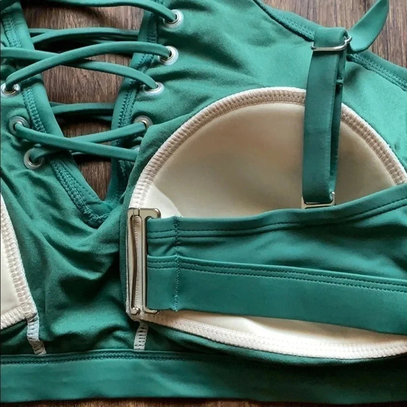 Plus Size Xhilaration Swim Bralette Bikini Top Size 16W NWT - Picture 8 of 10